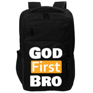 God First Bro Impact Tech Backpack