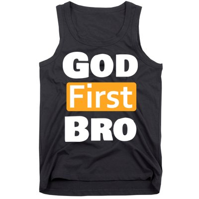 God First Bro Tank Top