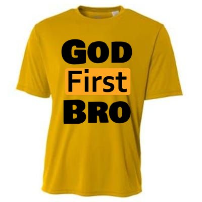 God First Bro Cooling Performance Crew T-Shirt