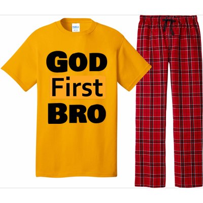 God First Bro Pajama Set