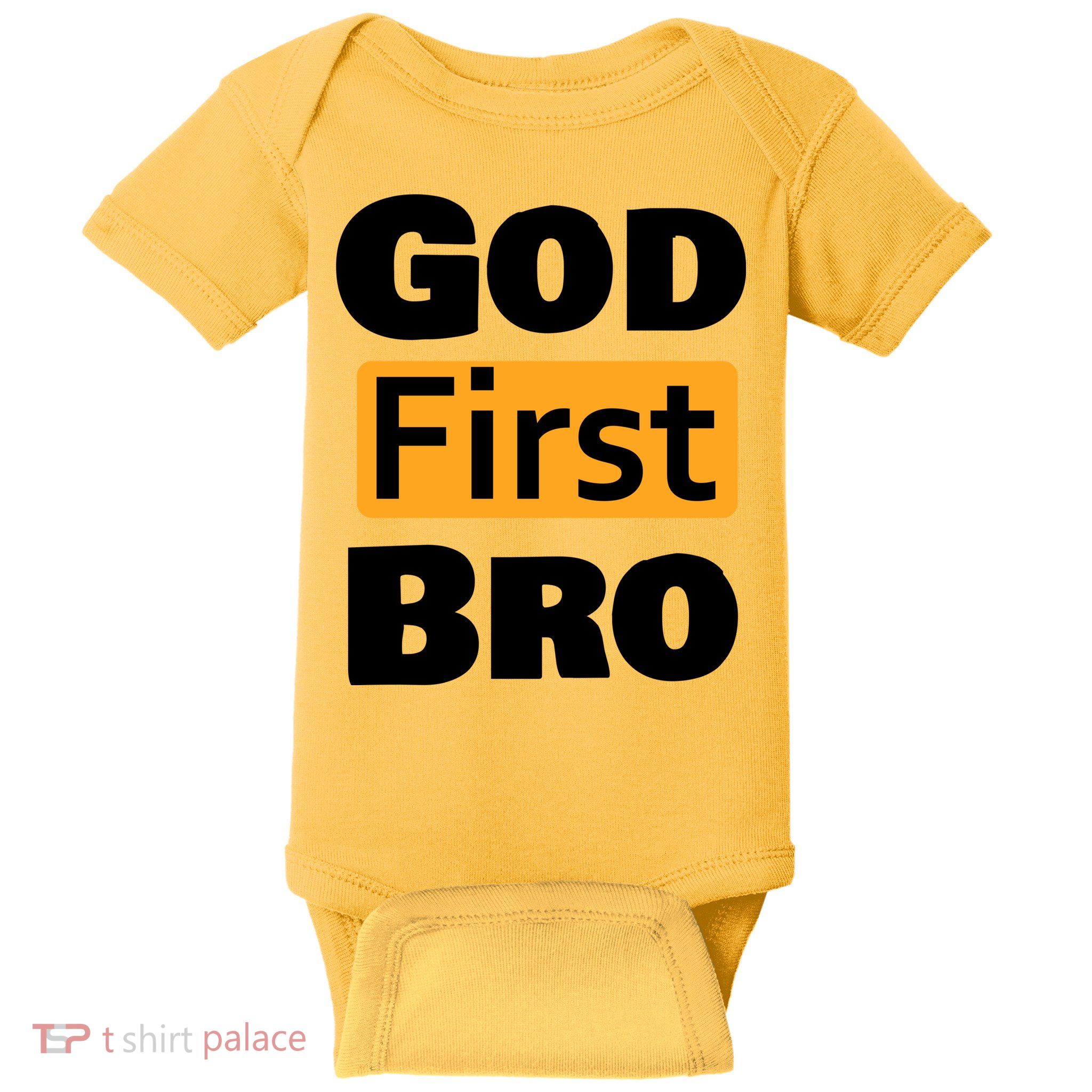 God First Bro Baby Bodysuit