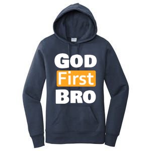 God First Bro Women's Pullover Hoodie