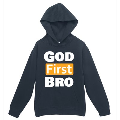 God First Bro Urban Pullover Hoodie