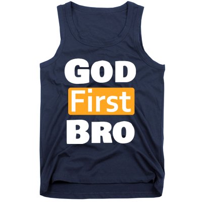 God First Bro Tank Top