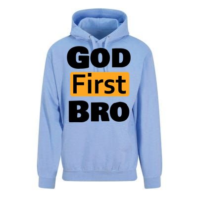 God First Bro Unisex Surf Hoodie