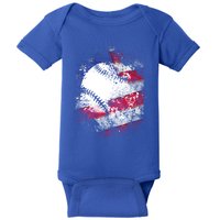 Gift For Baseball Fan Baseball Player Vintage Baseball Cool Gift Baby Bodysuit