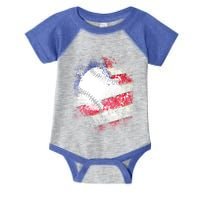 Gift For Baseball Fan Baseball Player Vintage Baseball Cool Gift Infant Baby Jersey Bodysuit