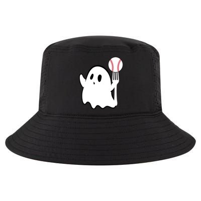 Ghost Forkball Baseball Pitch Fork Ball K Strikeout Cool Comfort Performance Bucket Hat