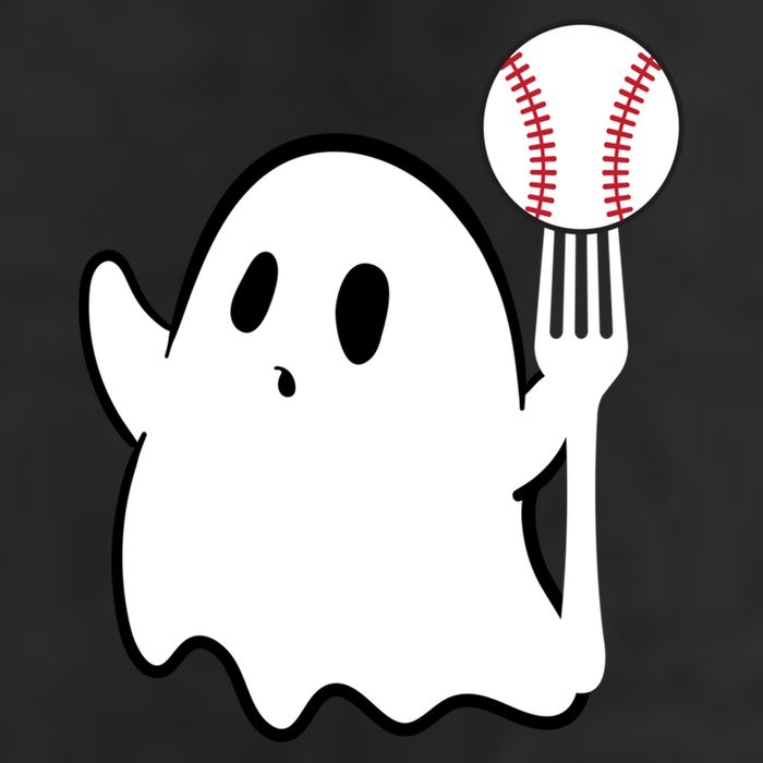 Ghost Forkball Baseball Pitch Fork Ball K Strikeout Beanie