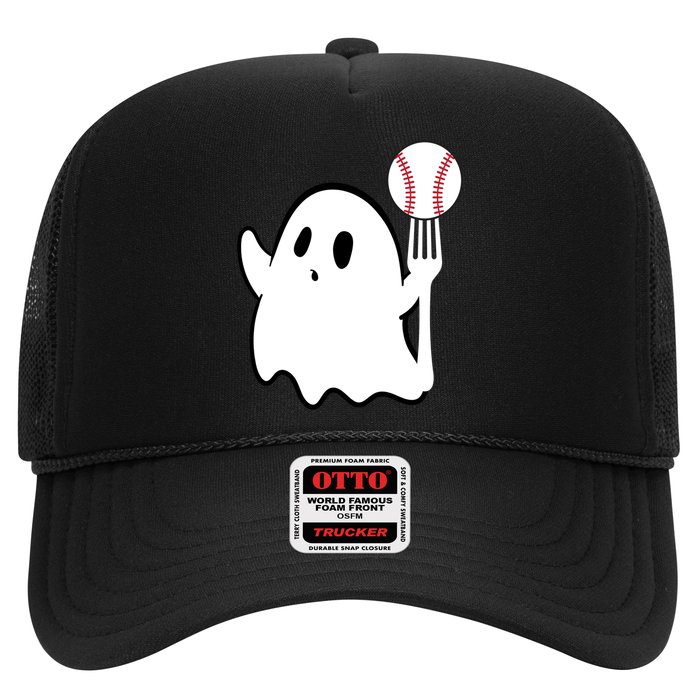 Ghost Forkball Baseball Pitch Fork Ball K Strikeout Hat