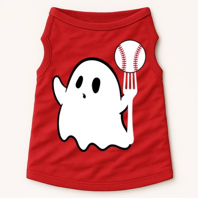 Ghost Forkball Baseball Pitch Fork Ball K Strikeout Doggie Tank