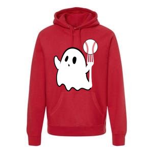 Ghost Forkball Baseball Pitch Fork Ball K Strikeout Premium Hoodie