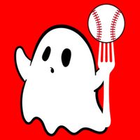 Ghost Forkball Baseball Pitch Fork Ball K Strikeout 16 in Basic Backpack