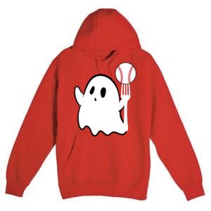 Ghost Forkball Baseball Pitch Fork Ball K Strikeout Premium Pullover Hoodie