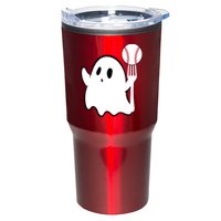 Ghost Forkball Baseball Pitch Fork Ball K Strikeout Tumbler