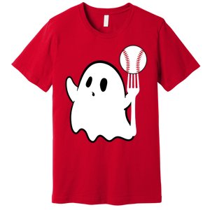 Ghost Forkball Baseball Pitch Fork Ball K Strikeout Premium T-Shirt