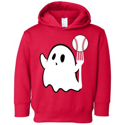 Ghost Forkball Baseball Pitch Fork Ball K Strikeout Toddler Hoodie