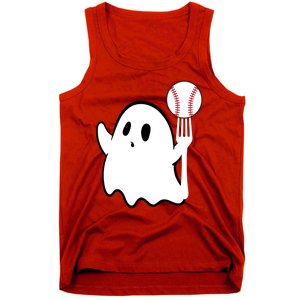 Ghost Forkball Baseball Pitch Fork Ball K Strikeout Tank Top