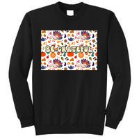 Gobble Funny Cute Turkey Face Cute Turkey Family Thanksgiving Thanksgivings Sweatshirt