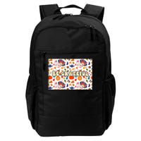 Gobble Funny Cute Turkey Face Cute Turkey Family Thanksgiving Thanksgivings Daily Commute Backpack