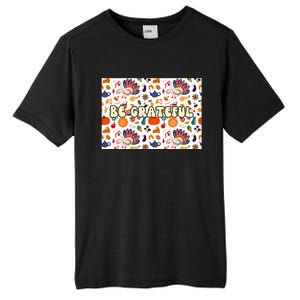 Gobble Funny Cute Turkey Face Cute Turkey Family Thanksgiving Thanksgivings Tall Fusion ChromaSoft Performance T-Shirt