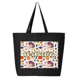 Gobble Funny Cute Turkey Face Cute Turkey Family Thanksgiving Thanksgivings 25L Jumbo Tote