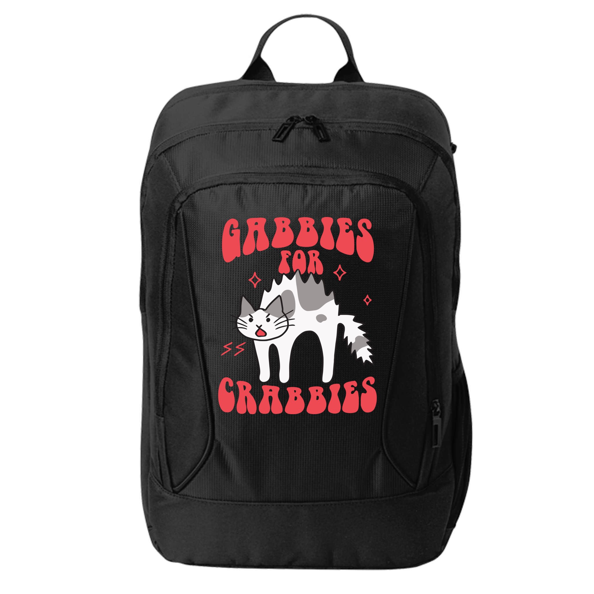 Gabbies For Crabbies Funny Funny Gift City Backpack