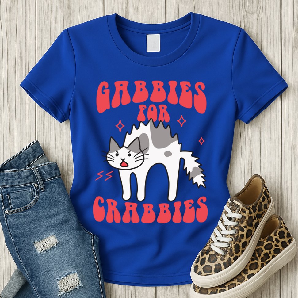 Gabbies For Crabbies Funny Funny Gift Womens T-Shirt