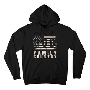 God Family Country Patriotic Proud Soldier USA Memorial Day Hoodie