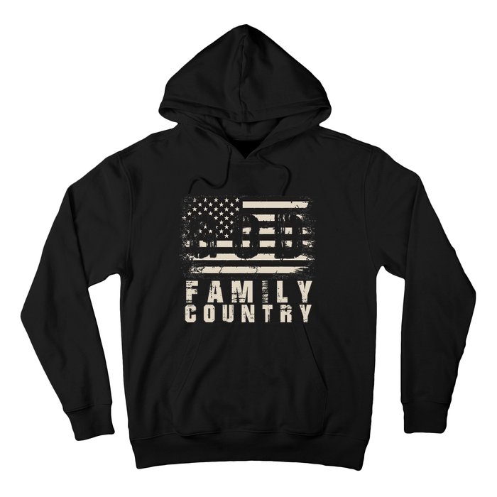 God Family Country Patriotic Proud Soldier USA Memorial Day Hoodie