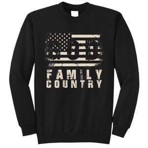 God Family Country Patriotic Proud Soldier USA Memorial Day Sweatshirt