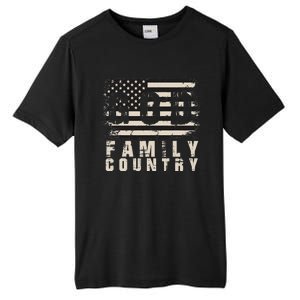 God Family Country Patriotic Proud Soldier USA Memorial Day Tall Fusion ChromaSoft Performance T-Shirt