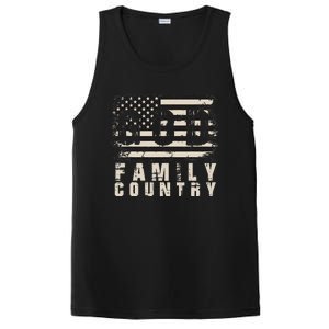 God Family Country Patriotic Proud Soldier USA Memorial Day PosiCharge Competitor Tank