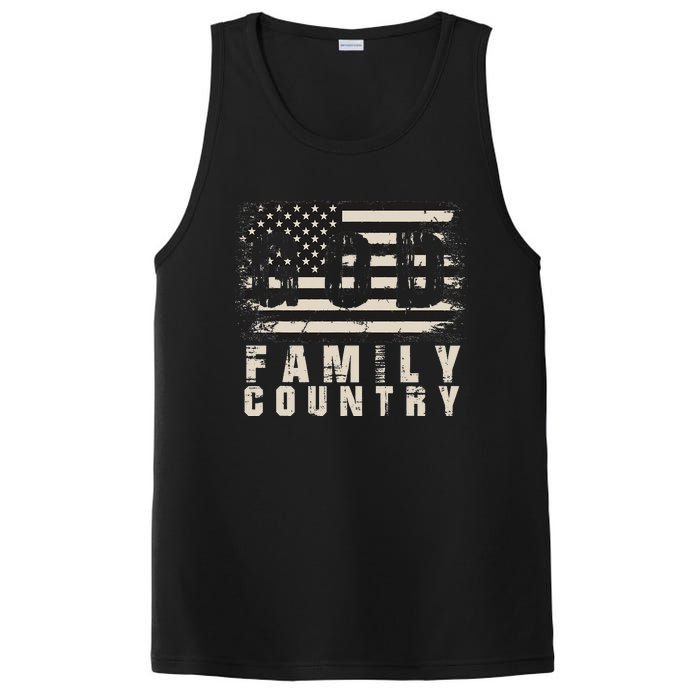 God Family Country Patriotic Proud Soldier USA Memorial Day PosiCharge Competitor Tank