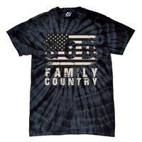 God Family Country Patriotic Proud Soldier USA Memorial Day Tie-Dye T-Shirt