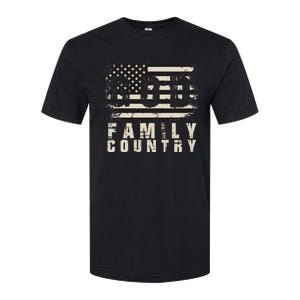 God Family Country Patriotic Proud Soldier USA Memorial Day Softstyle CVC T-Shirt