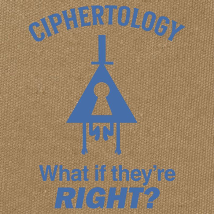 Gravity Falls Ciphertology What If TheyRe Right Cotton Canvas Backpack