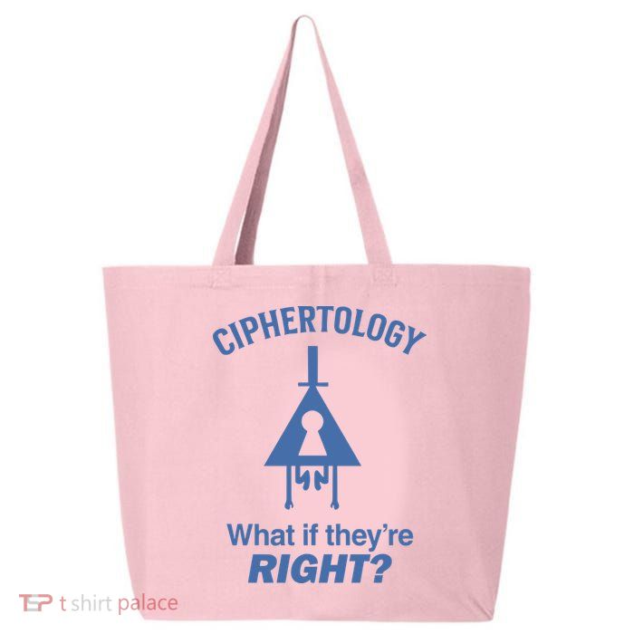 Gravity Falls Ciphertology What If TheyRe Right 25L Jumbo Tote
