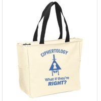 Gravity Falls Ciphertology What If TheyRe Right Zip Tote Bag