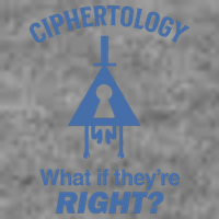 Gravity Falls Ciphertology What If TheyRe Right 7-Panel Snapback Hat