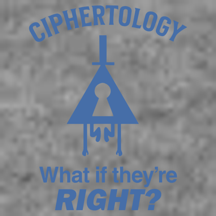Gravity Falls Ciphertology What If TheyRe Right 7-Panel Snapback Hat