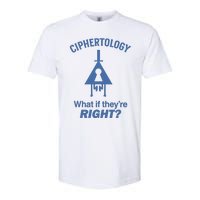 Gravity Falls Ciphertology What If TheyRe Right Softstyle CVC T-Shirt