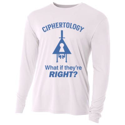 Gravity Falls Ciphertology What If TheyRe Right Cooling Performance Long Sleeve Crew