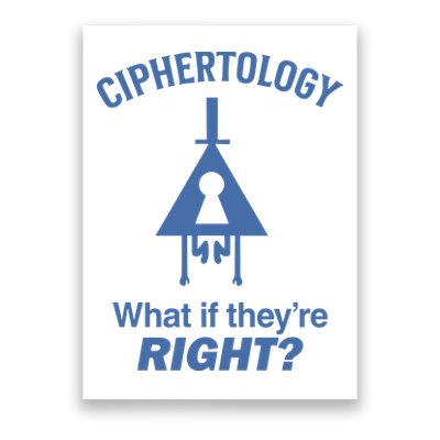 Gravity Falls Ciphertology What If TheyRe Right Poster