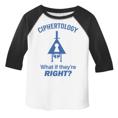 Gravity Falls Ciphertology What If TheyRe Right Toddler Fine Jersey T-Shirt