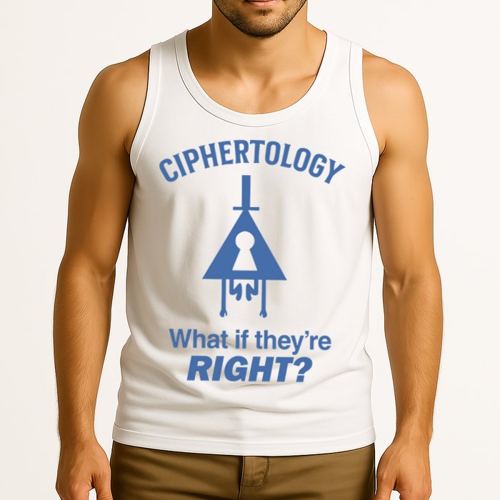 Gravity Falls Ciphertology What If TheyRe Right Tank Top