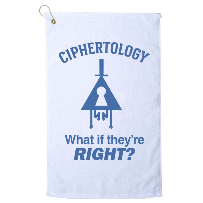 Gravity Falls Ciphertology What If TheyRe Right Golf Towel