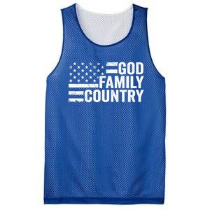 God Family Country Cool Gift Usa Patriotic Christian American Flag Cool Gift Mesh Reversible Basketball Jersey Tank