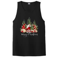 Gnome Family Christmas Buffalo Plaid Merry Christmas PosiCharge Competitor Tank