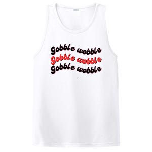 Gobble Funny Cute Turkey Face Cute Turkey Family Thanksgiving Thanksgivings PosiCharge Competitor Tank